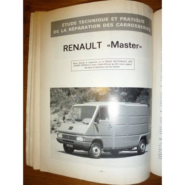 Rtc Revue Technique Carrosserie Renault Trafic Master