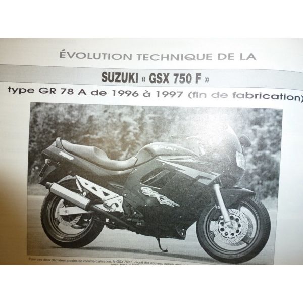 Rta Revues Technique Moto Suzuki Gsx R Gsx F