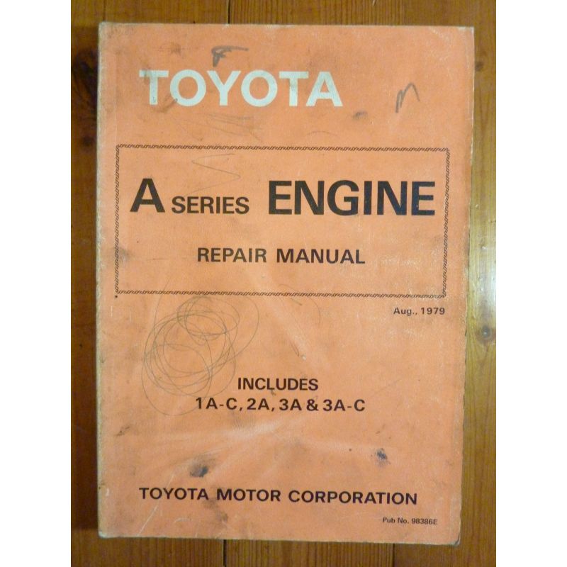 Toyota 3a engine repair manual
