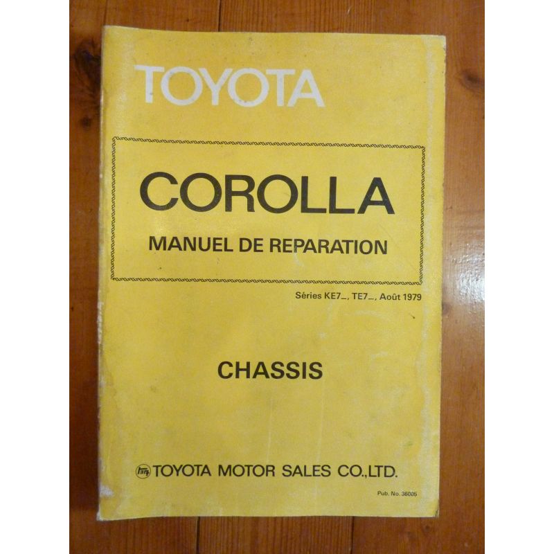 manuel reparation toyota corolla #3