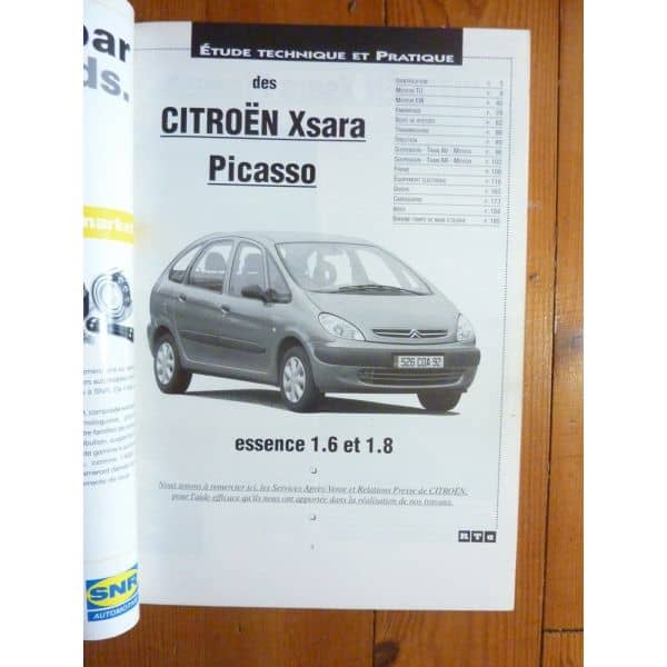 Citroen Xsara Picasso Essence L Et L