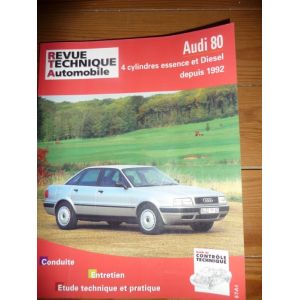 Rta Revues Technique Automobile AUDI 80 Depuis 1992