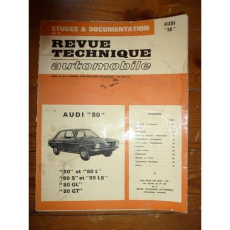 80 Revue Technique Audi