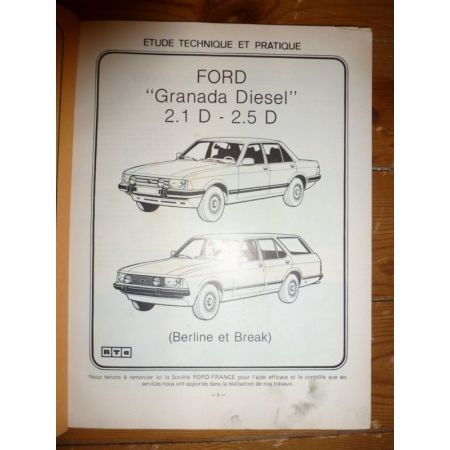 Granada Die Revue Technique Ford