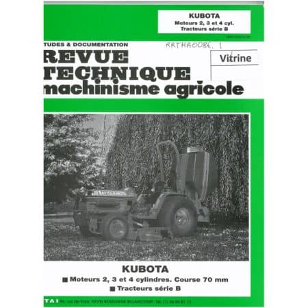 RTMA Revues Techniques Agricoles Des KUBOTA