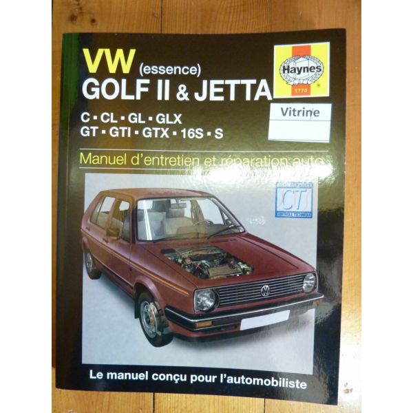 Golf II Jetta Revue Technique Haynes Volkswagen