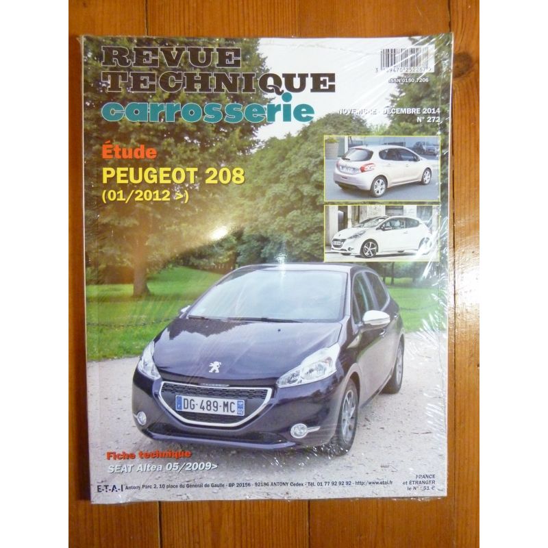 Revue technique peugeot 208