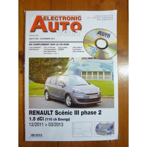 Scenic III D Revue Technique Electronic Auto Volt Renault