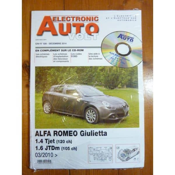 Giulietta Revue Technique Electronic Auto Volt Alfa