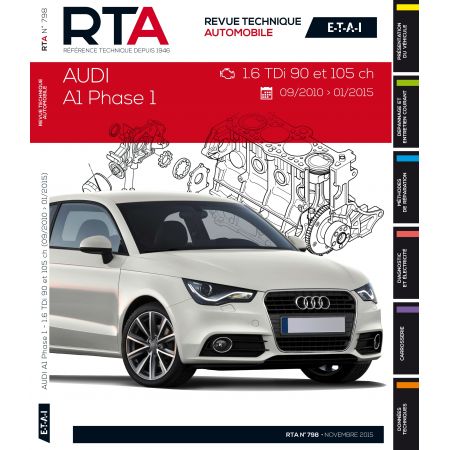 Audi A1 Phase 1 Revue Technique Audi