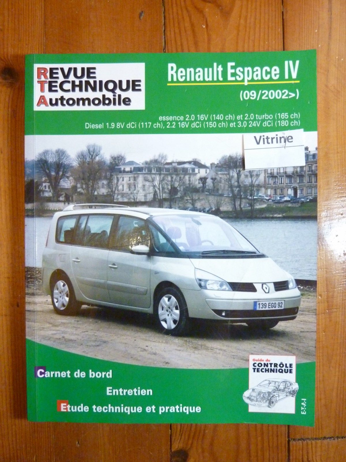 ESPACE IV 02 Revue Technique  Renault  Etat NEUVE PORT 3 