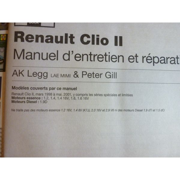 Renault Clio II 1.2i RXE 60cv - MP Négoce