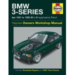 Series 3 Petrol  E36 91-99 Revue technique Haynes BMW Anglais