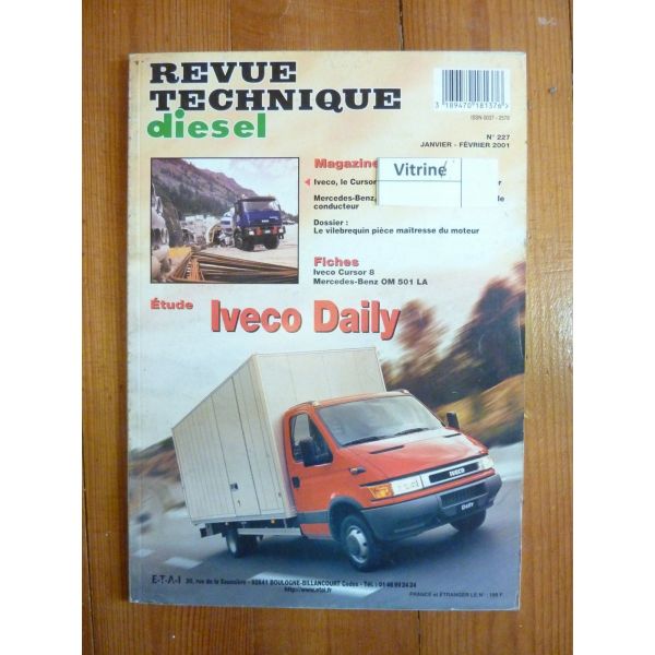 Daily 2.8L 99-06 Revue Technique Iveco