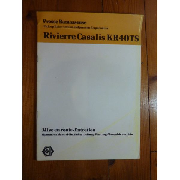 rivierre casalis manual