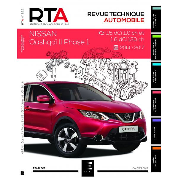 QUASHQAI II 14-17 Revue Technique NISSAN