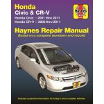 Civic  - CR-V 02-11 Revue technique Haynes HONDA Anglais