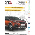 PEUGEOT 3008 II phase 1 de 2015 à 2020  2.0 BlueHdi 150cv - 1.6 HDI 115-120cv  RTA0852 - Octobre 2020