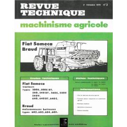 500 540 640 Revue Technique Agricole Fiat Someca