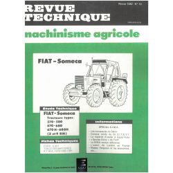 570 a 680H Revue Technique Agricole Fiat Someca