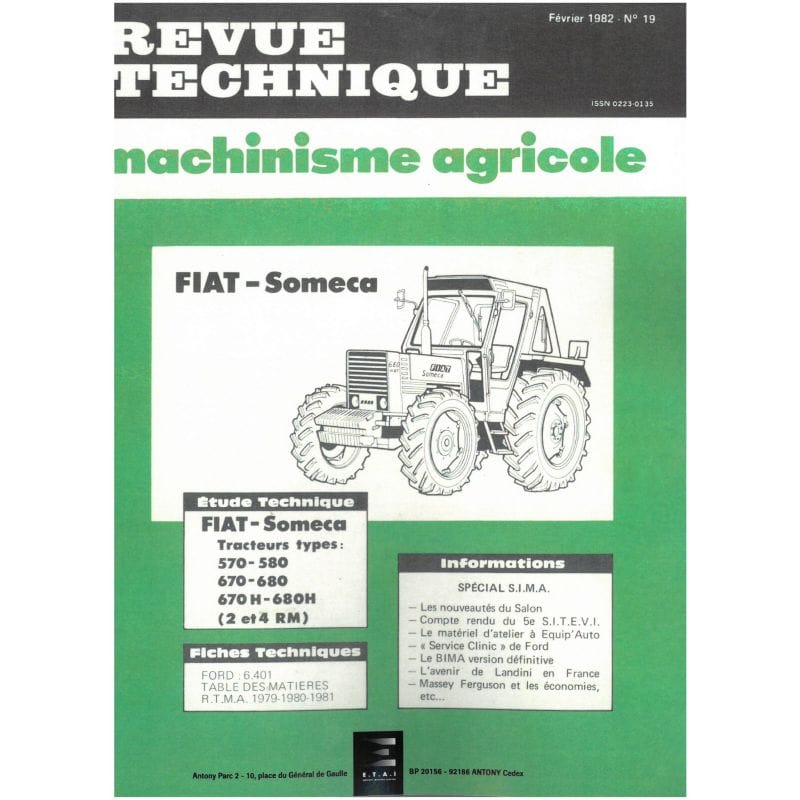 Durite d'admission d'air tracteur Soméca 570363 pour tracteur ancien