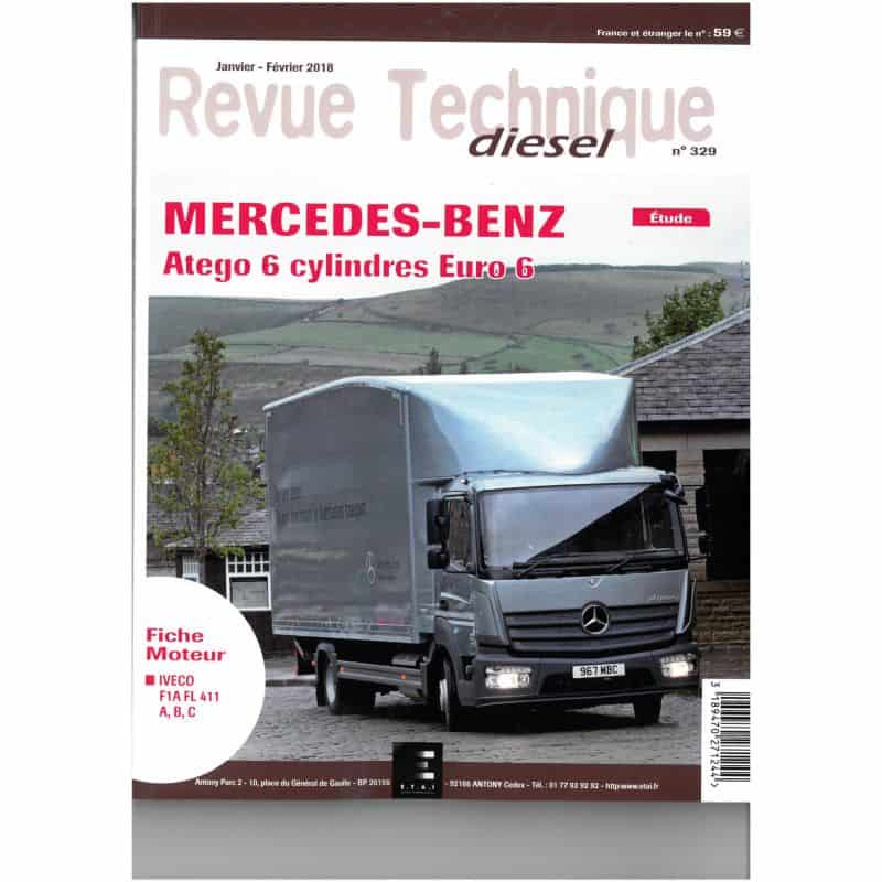 Atego 6 cyl Euro 6  Revue Technique MERCEDES