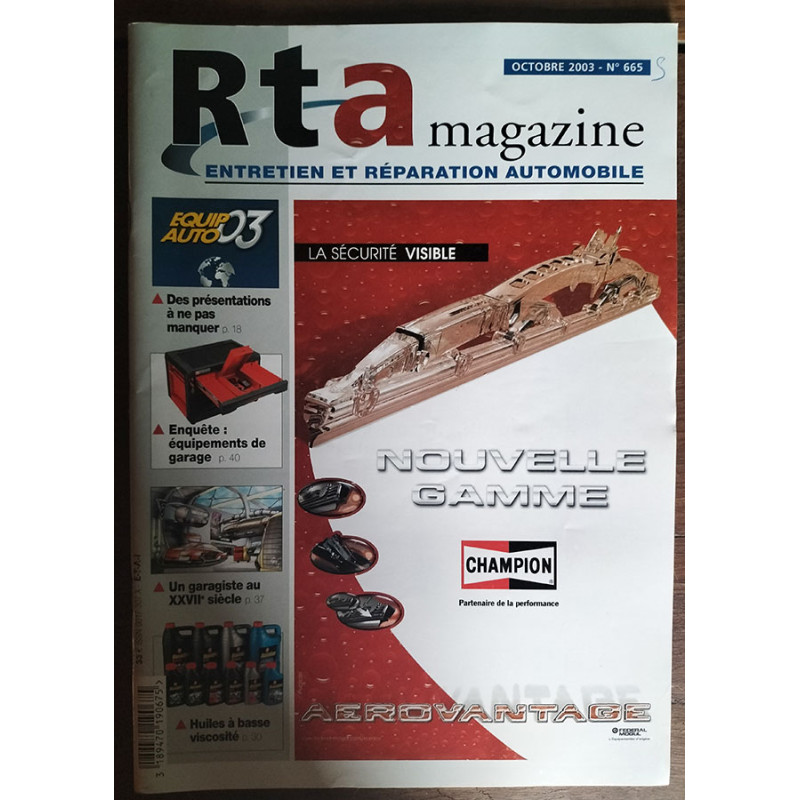 Nouvelle gamme CHAMPION - RTA Magasine