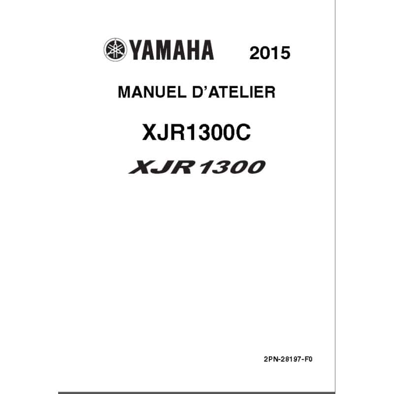 XJR 1300 15-16 - Manuel cles USB YAMAHA Fr