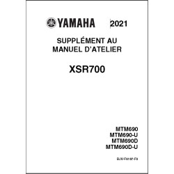 XSR 700 18-21 - Manuel cles USB YAMAHA