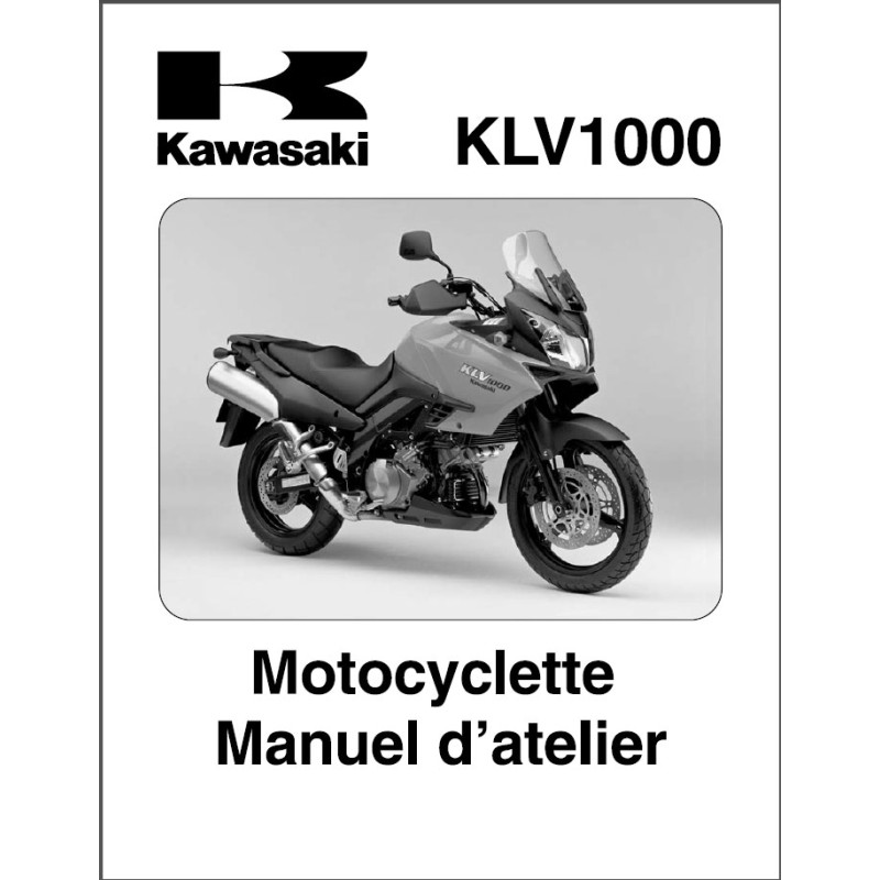 KAWASAKI KLV 1000 de 2004 à 2005 manuel d'atelier