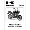 manuel d'atelier KAWASAKI VERSYS 650 de 2007 à 2009