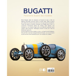 Bugatti, panorama illustré des modèles - Livre