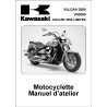 manuel d'atelier KAWASAKI  VN 2000 Vulcan de 2004 à 2006