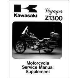 manuel d'atelier KAWASAKI  Z1300 Voyager de 1983 à 1989