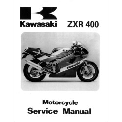 manuel d'atelier KAWASAKI  ZXR 400 de 1991 à 1999