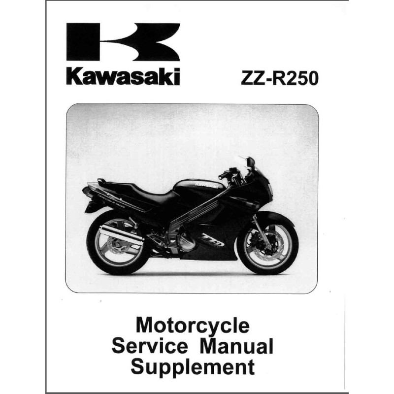 manuel d'atelier KAWASAKI  ZZ-R 250  de 1990 à 2003