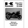 manuel d'atelier KAWASAKI  ZZ-R 600 - ZZ-R 500 - NINJA ZX-6   de 1993 à 2005