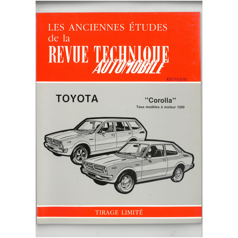 Corolla 1.2 - Revue Technique Toyota