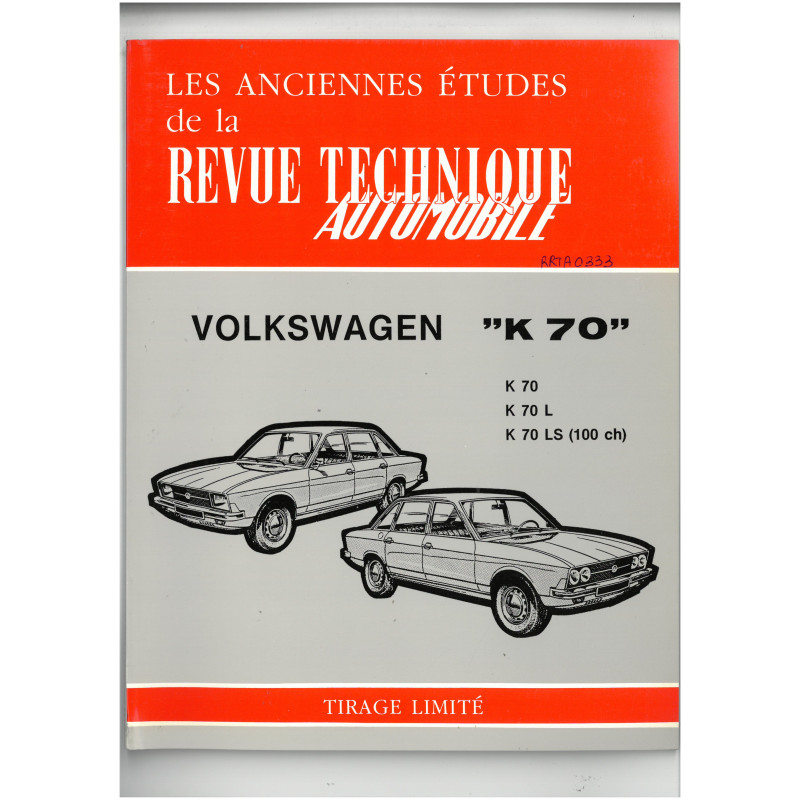 K70 - Revue Technique Volkswagen