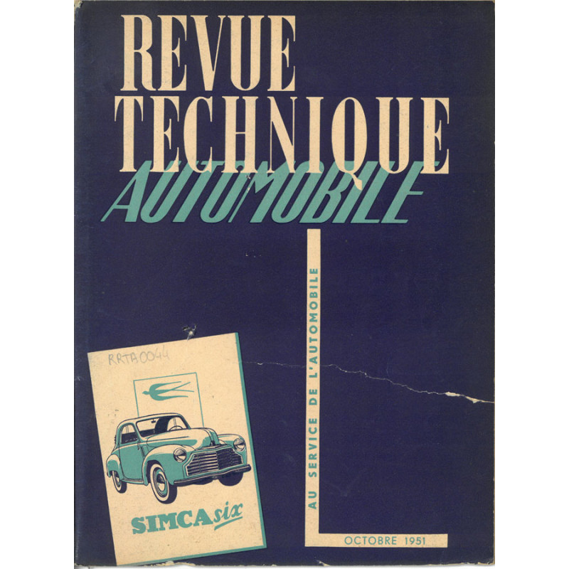 copy of Six 6 Fiat 500 Revue Technique Simca Talbot