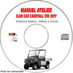 CLUB-CAR CARRYALL 550 de 2017

Voiturette de Golf

Manuel d'Atelier sur CD-ROM