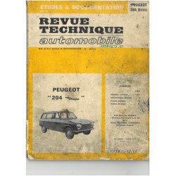 204 Diesel - Revue Technique Peugeot