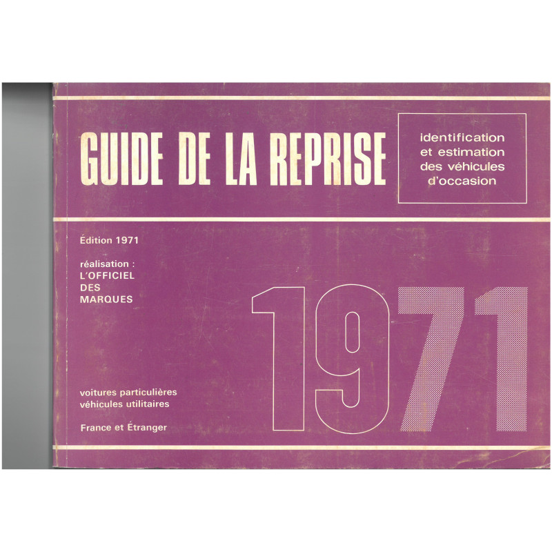 Guide Reprise VO 71  - RTA