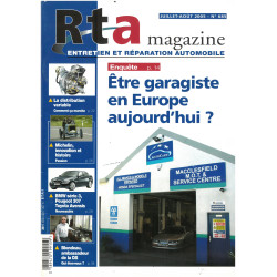 Garagiste en Europe Aujourd'hui - Magazine RTA