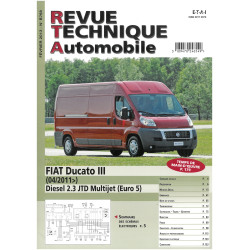 DUCATO III 2.3 JTD 11-  Revue Technique FIAT