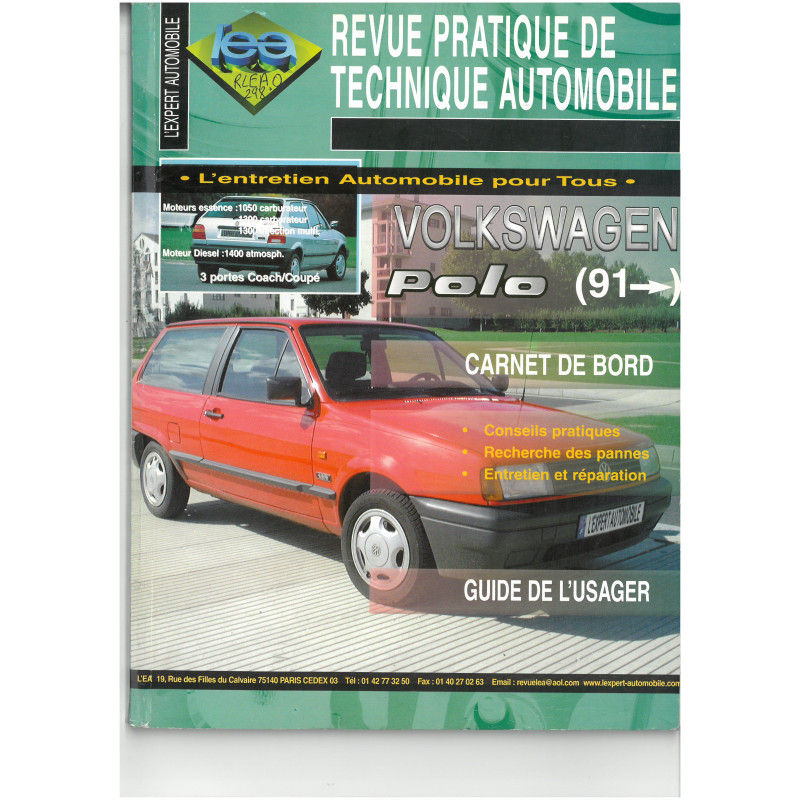 Polo 91 Revue Technique VW