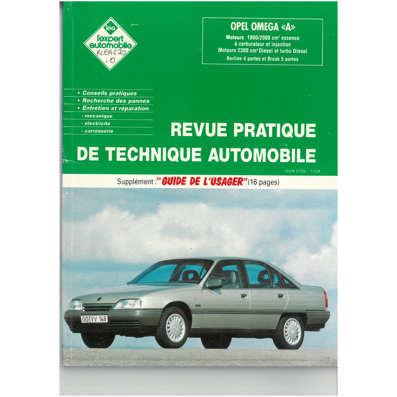 copy of Omega A Revue Technique Opel