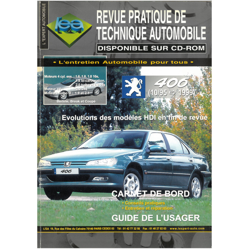 406 95-99 Revue Technique Peugeot