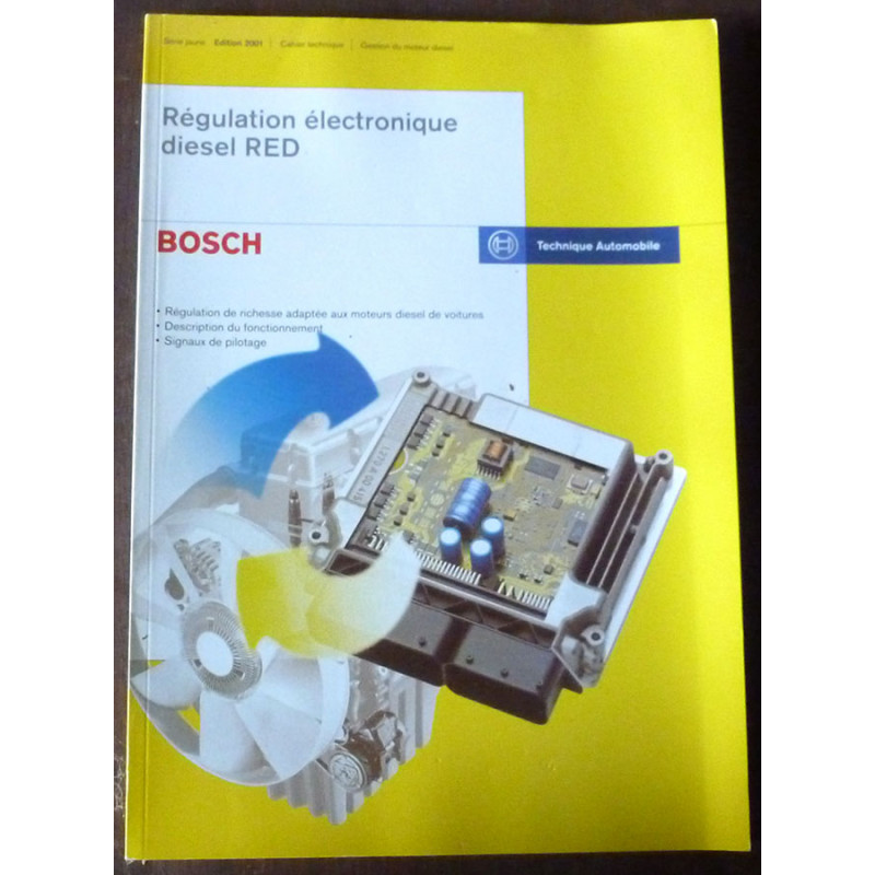 Regul elec Diesel Red - Manuel BOSCH