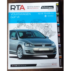 Golf VII 12-  - Revue Technique VW VOLKSWAGEN Espagnol